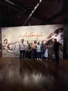 Visita técnica à exposição "Michelangelo:O Mestre da Capela Sistina"