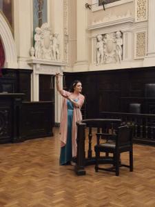 Deusa Themis no Salão Histórico do I Tribunal do Júri