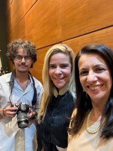 Equipe do Museu e a Dra. Alessandra Roidis, atual juíza do I Tribunal do Júri