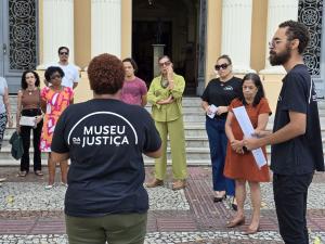Visita mediada inaugural, Caminhos da Justiça