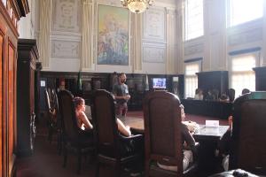 Visita Mediada Santa Ursula e Prof. Secretaria de Educação