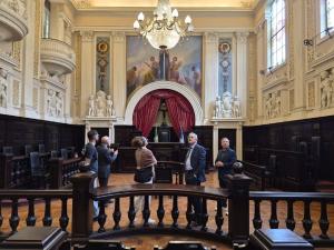 Visita do Consul Ansgar Thune e dos desembargadores Fernando Fernandy Fernandes e Fábio Dutra