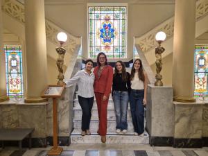 Alunas de direto realizam pesquisa no Museu da Justiça