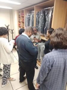 Visita técnica com Antonio Gonçalves do CONARQ.