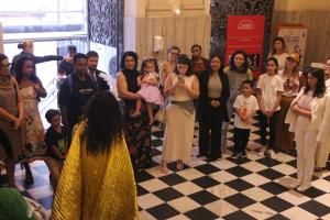 Visita com as Deusas para as famílias de funcionários do TJRJ