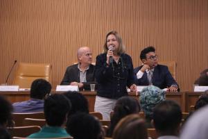 Ana Paula, historiadora do TRE