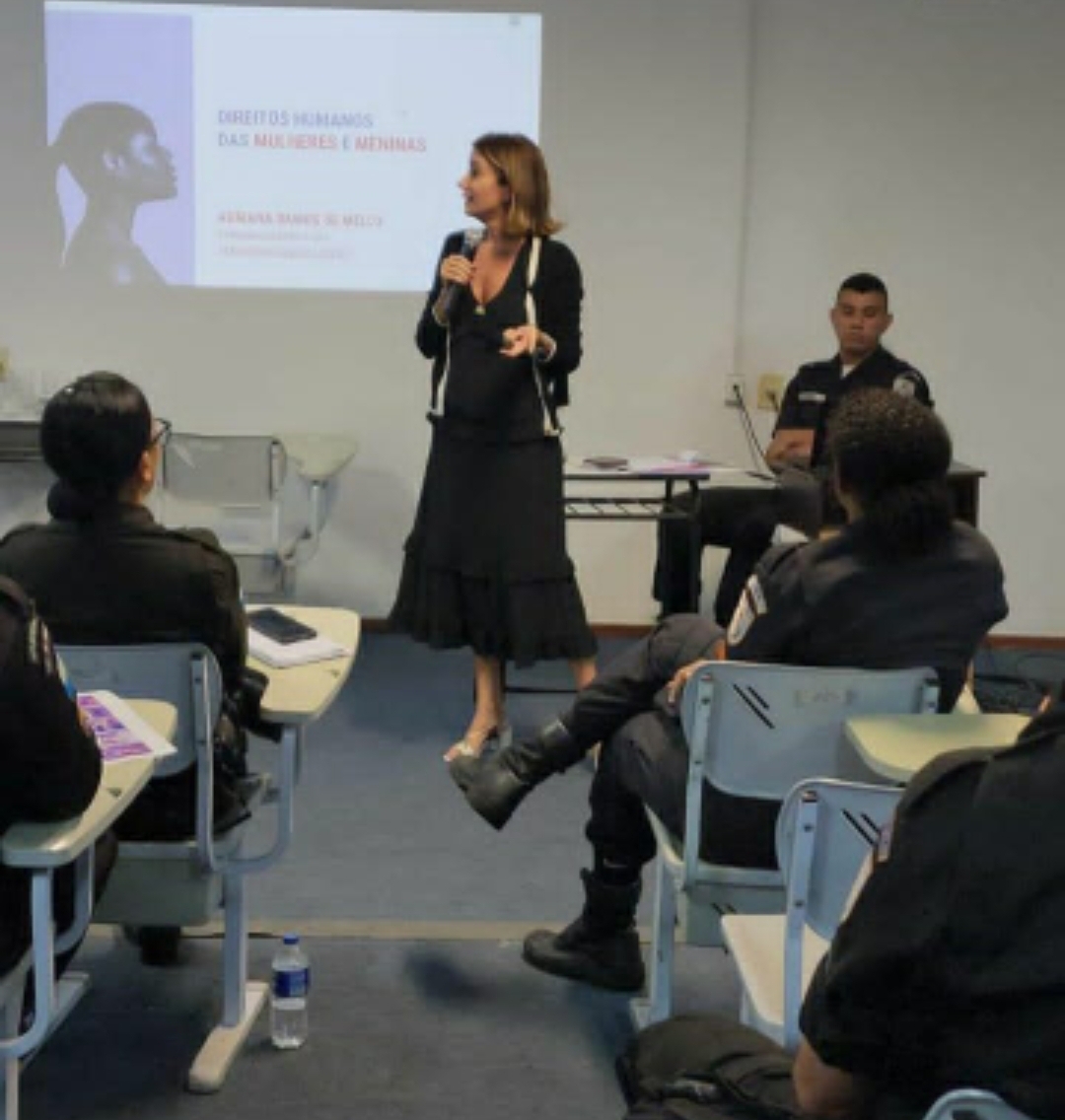 A desembargadora Adriana Ramos de Mello, coordenadora da Coem, foi uma das convidadas especiais para ministrar palestras durante o curso de formação e capacitação