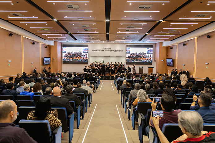 Cerimônia de inauguração foi prestigiada por magistrados, servidores, colaboradores e convidados