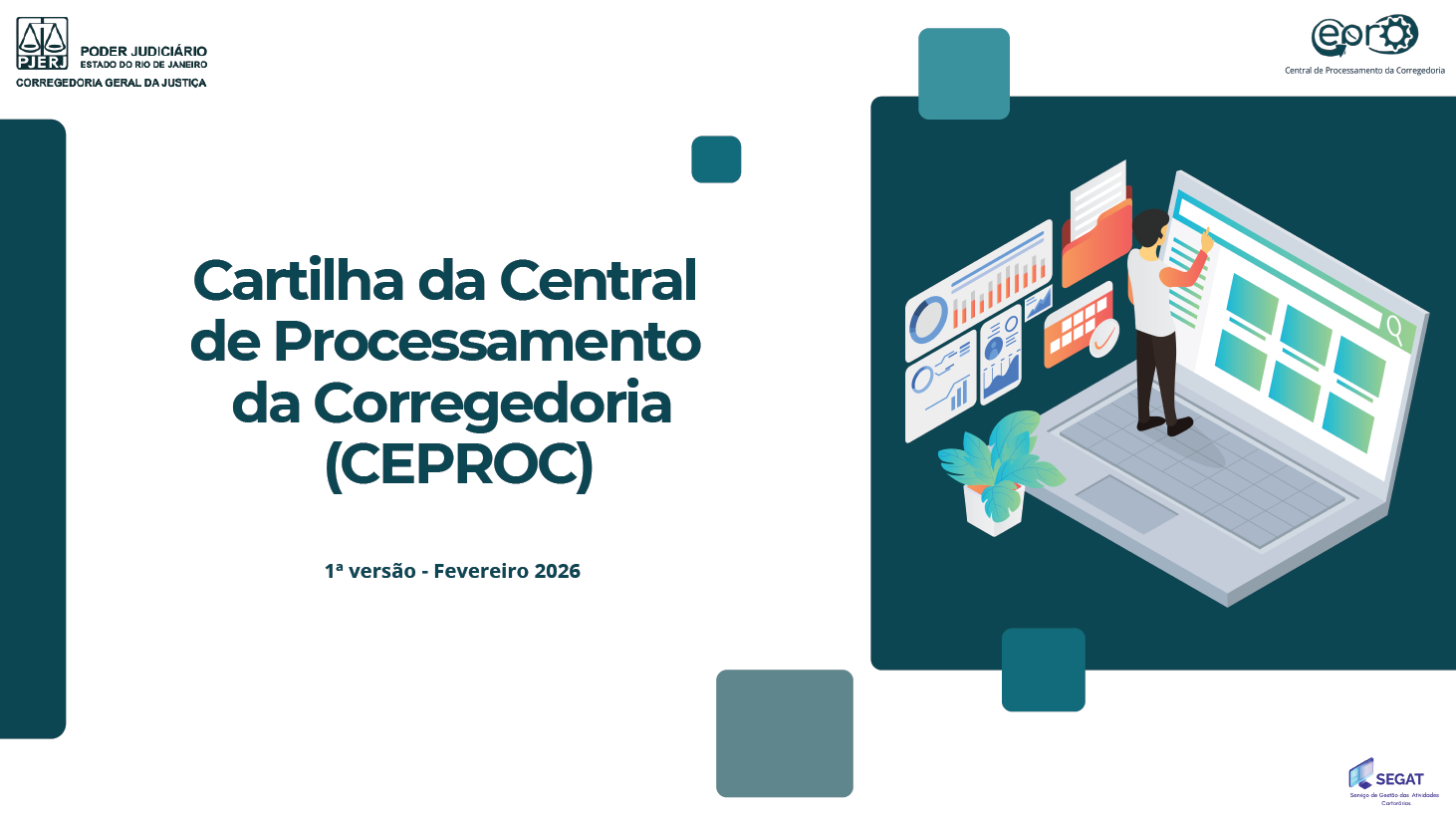 Cartilha Central de Processamento da Corregedoria CEPROC