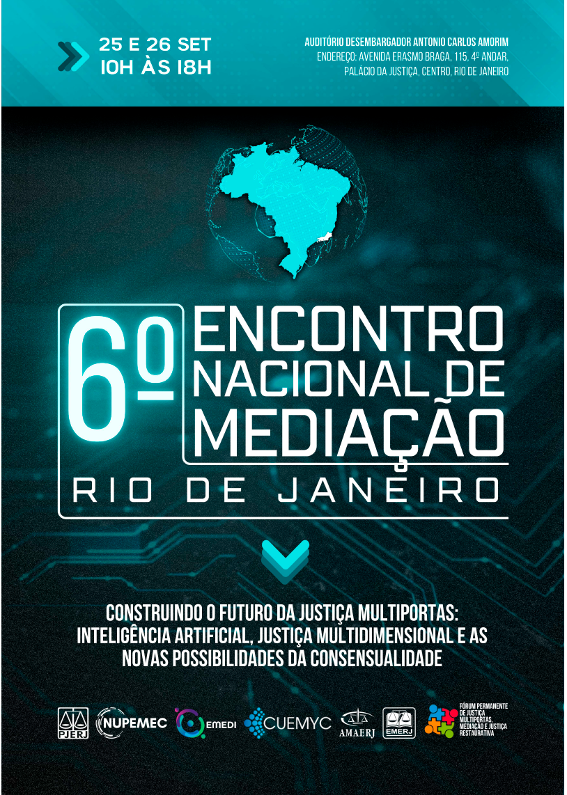 6º Encontro Nacional de Mediação - Rio de Janeiro/2025