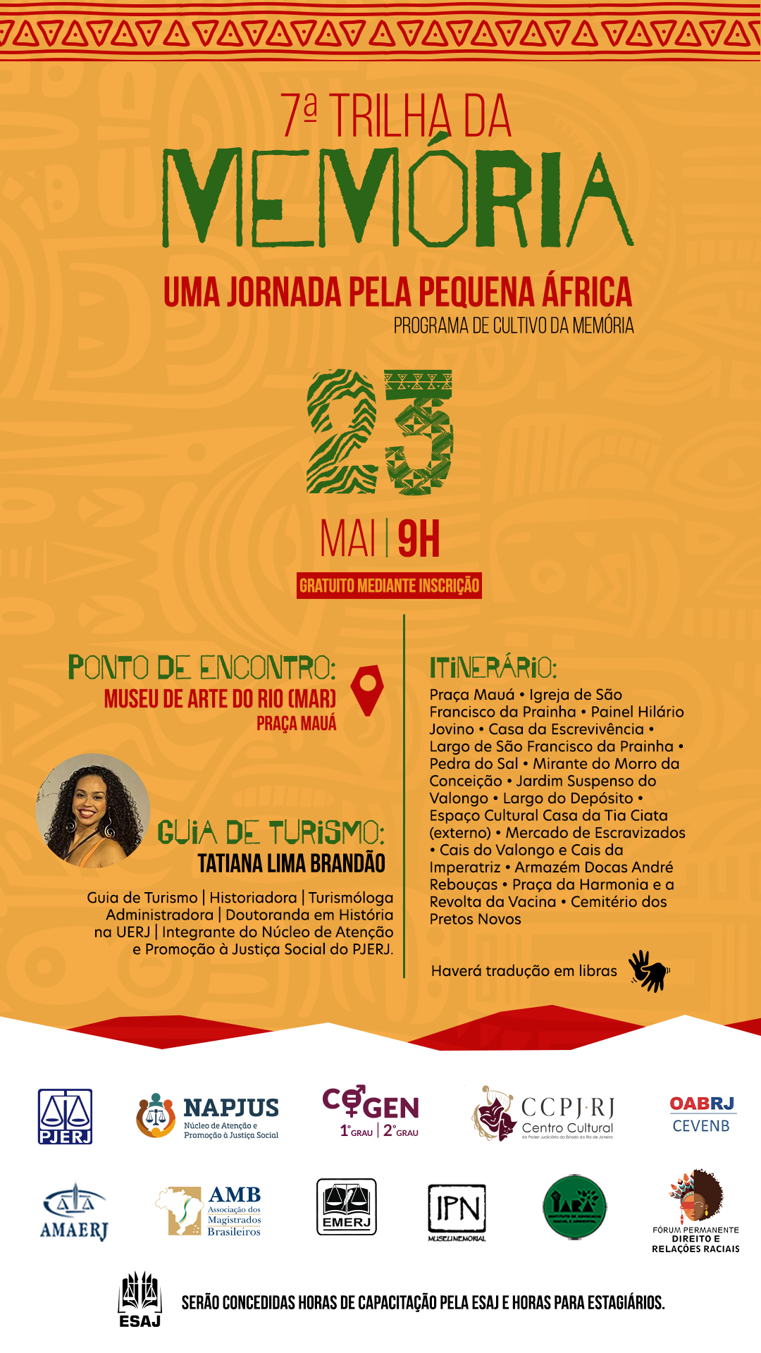 Trilha da Memória - uma Jornada pela pequena África