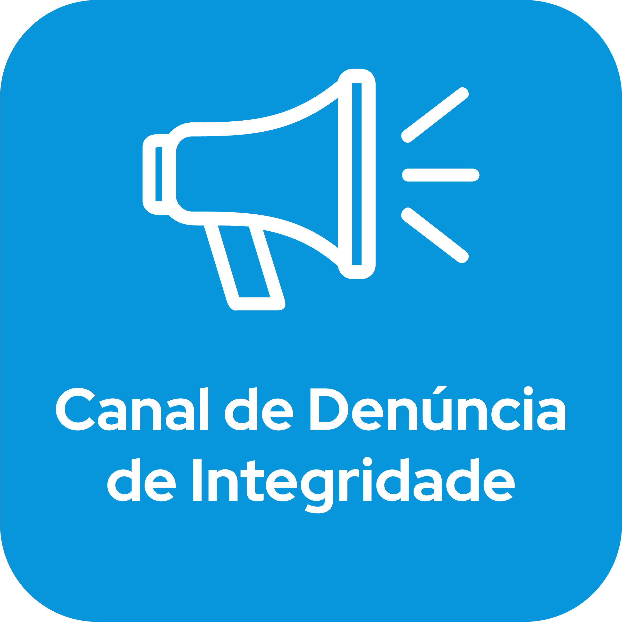 Clique e acesse sobre o canal de denúncia de integridade