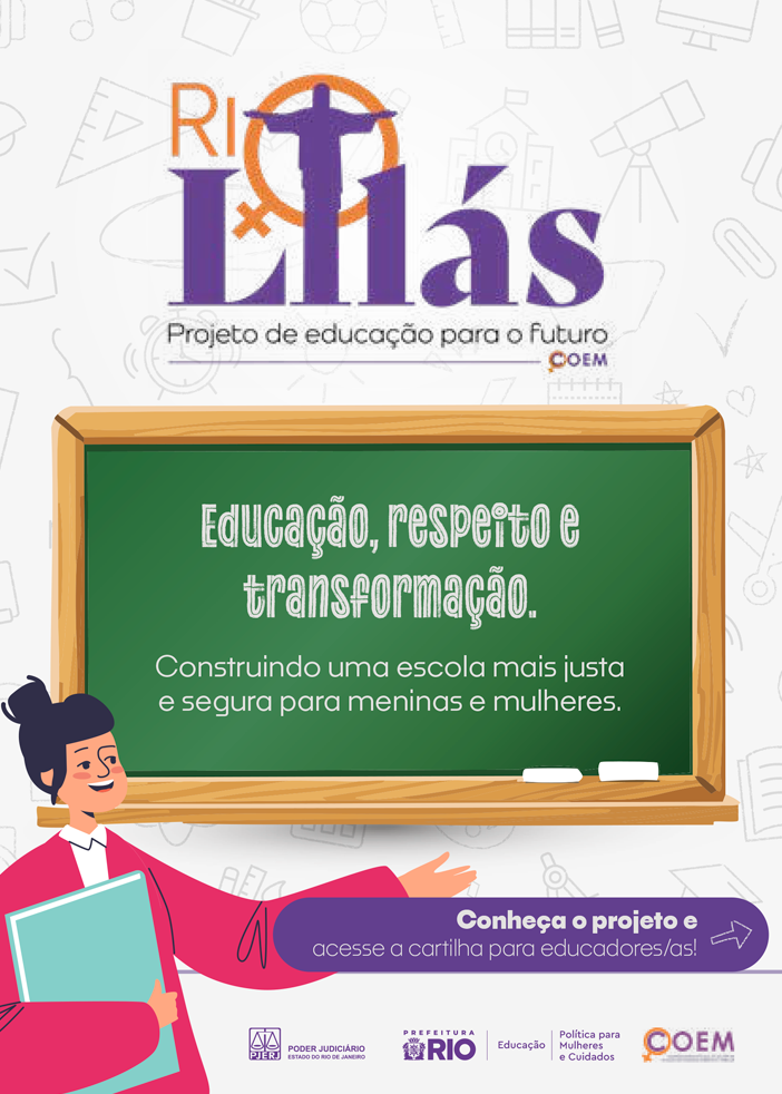 Folder Educadores Rio Lilás. clique e acesse