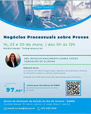 Negócios Processuais sobre Provas