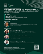  II Reunião da Comissão Temática: "Consensualidade no Processo Civil