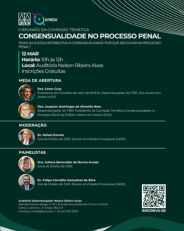  2ª REUNIÃO DA COMISSÃO TEMÁTICA CONSENSUALIDADE NO PROCESSO PENAL